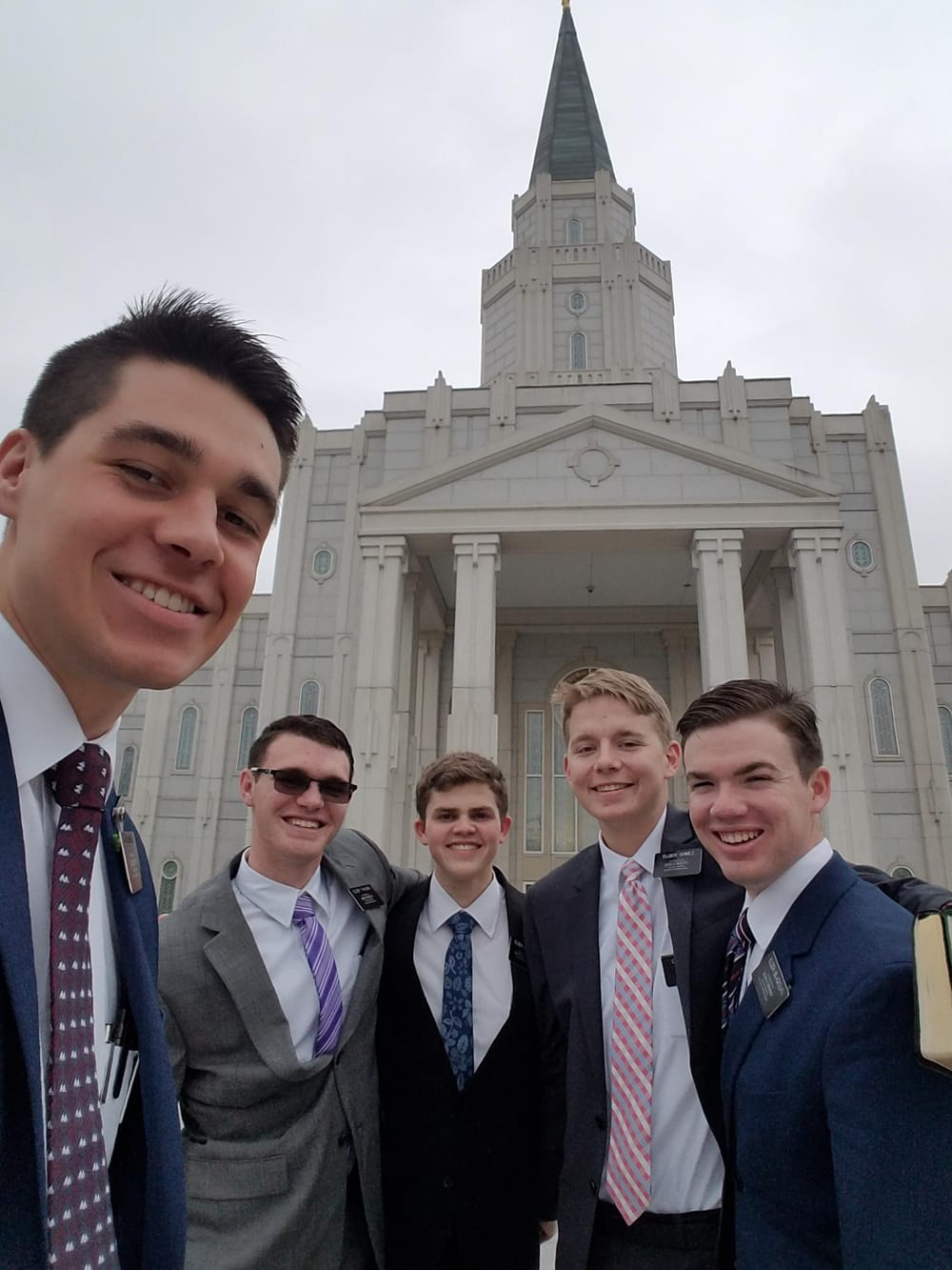 At the temple